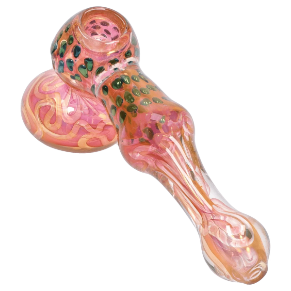 DHC Gold Fume and Slime Hammer Bubbler - 8 in.