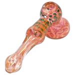 DHC Gold Fume and Slime Hammer Bubbler - 8 in.