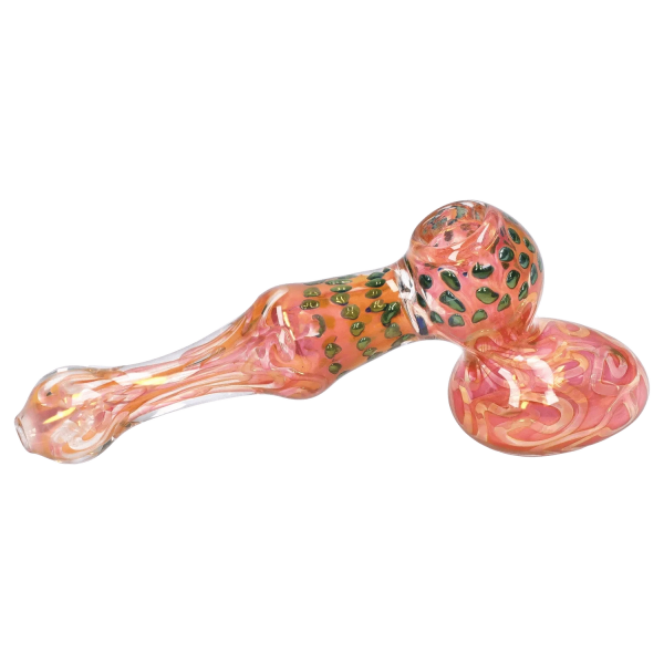 DHC Gold Fume and Slime Hammer Bubbler - 8 in.