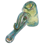 DHC Gold Fume Bubble Trap Hammer Bubbler - 6 in.