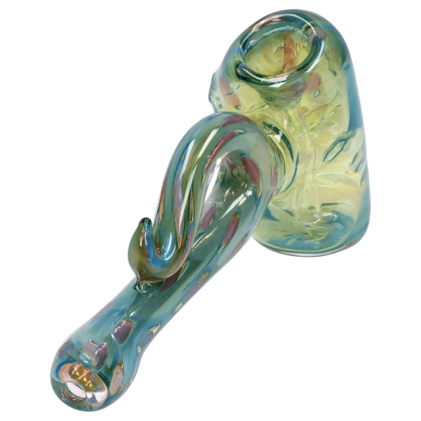 DHC Gold Fume Bubble Trap Hammer Bubbler - 6 in.