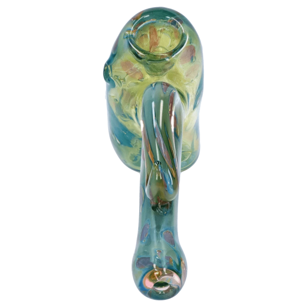 DHC Gold Fume Bubble Trap Hammer Bubbler - 6 in.