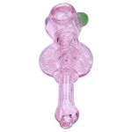 DHC Pink Twist Hammer Bubbler - 6 in.