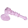 DHC Pink Twist Hammer Bubbler - 6 in.