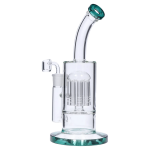 DHC Bent Neck with Tree Perc Dab Rig - 9 in.