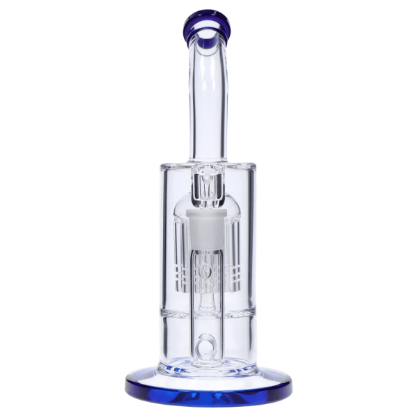 DHC Bent Neck with Tree Perc Dab Rig - 9 in.