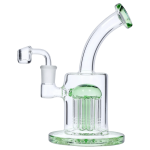 DHC Bent Neck with Tree Perc Dab Rig - 8 in.