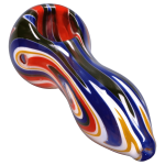 DHC Slime Reversal Wig Wag Spoon Pipe - 4.5 in.