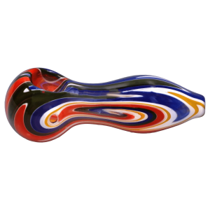 DHC Slime Reversal Wig Wag Spoon Pipe - 4.5 in.