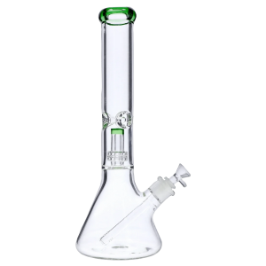 Smoke Cartel 7mm Beaker w/ Matrix Perc Bong - 16 in.