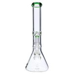 Smoke Cartel 7mm Beaker w/ Matrix Perc Bong - 16 in.