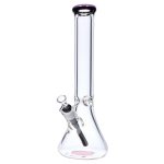 Smoke Cartel 9mm Beaker w/ Color Ring Bong - 16 in.
