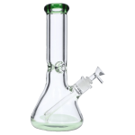 DHC 9mm Big Base Beaker w/ Color Accents Bong - 12 in.