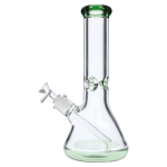 DHC 9mm Big Base Beaker w/ Color Accents Bong - 12 in.
