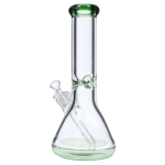 DHC 9mm Big Base Beaker w/ Color Accents Bong - 12 in.