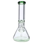 DHC 9mm Big Base Beaker w/ Color Accents Bong - 12 in.
