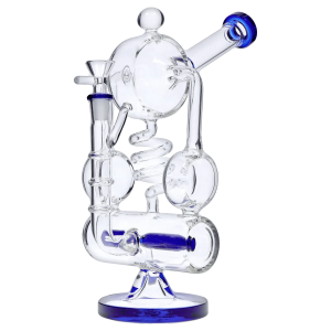 Smoke Cartel Barrel w/ Inline Perc Bong - 13 in.