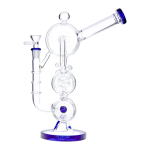 Smoke Cartel Barrel w/ Inline Perc Bong - 13 in.