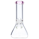 DHC Beaker with Color Mouthpiece & Ice Pinch Bong - 10 in.