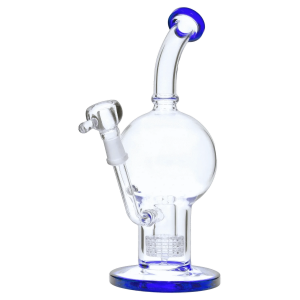 Smoke Cartel Bent Neck Ball w/ Matrix Perc Bong - 10 in.