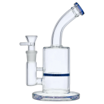 Smoke Cartel Bent Neck w/ Honeycomb Perc Bong - 9 in.