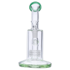 Smoke Cartel Bent Neck w/ Matrix Perc & Color Accents Bong - 8 in.
