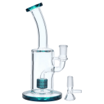 Smoke Cartel Bent Neck w/ Matrix Perc Bong - 9 in.
