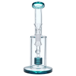 Smoke Cartel Bent Neck w/ Matrix Perc Bong - 9 in.