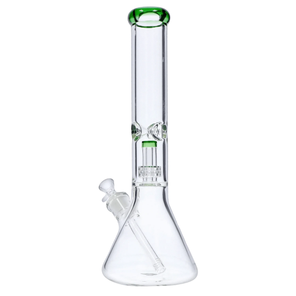 Smoke Cartel 7mm Beaker w/ Matrix Perc Bong - 16 in.