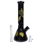 DHC Honeybee Beaker Bong - 14.7 in.