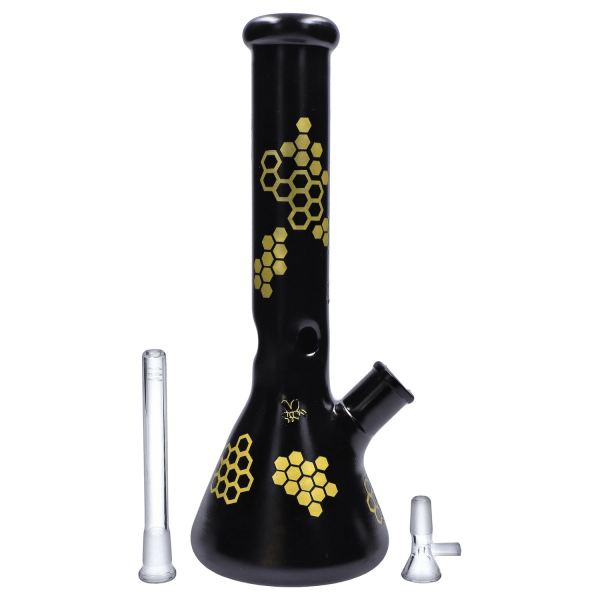 DHC Honeybee Beaker Bong - 14.7 in.