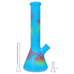 Octopus Beaker Bong - 14.7 in.