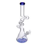 DHC 9mm Fancy Twisted Beaker Bong - 18 in.