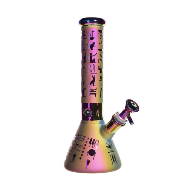 DHC Electro Plated Beaker Bong - 10 in.