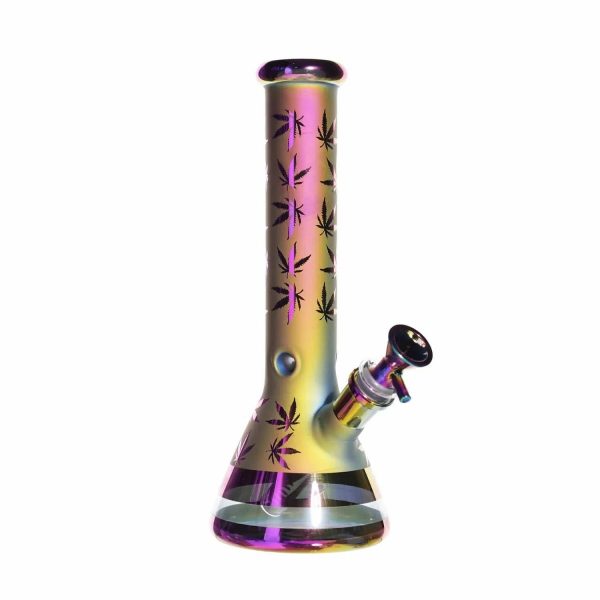 DHC Electro Plated Beaker Bong - 10 in.