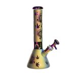 DHC Electro Plated Beaker Bong - 10 in.