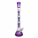 DHC Triple Chamber Mushroom Perc Beaker Bong - 22 in.