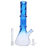 DHC Twisted Neon Beaker with Tree Perc