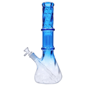 DHC Twisted Neon Beaker with Tree Perc