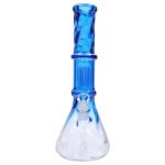 DHC Twisted Neon Beaker with Tree Perc