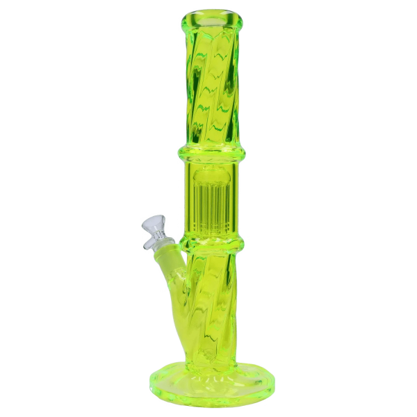 Smoke Cartel Twisted Straight Tube with Tree Perc