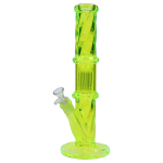 Smoke Cartel Twisted Straight Tube with Tree Perc
