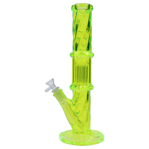 Smoke Cartel Twisted Straight Tube with Tree Perc