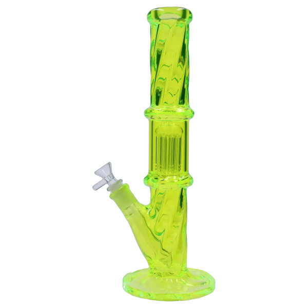 Smoke Cartel Twisted Straight Tube with Tree Perc