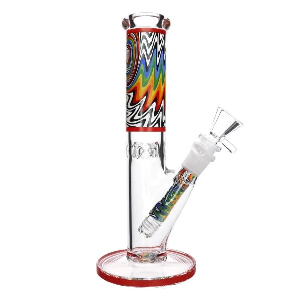 Smoke Cartel Wig Wag Straight Tube Bong