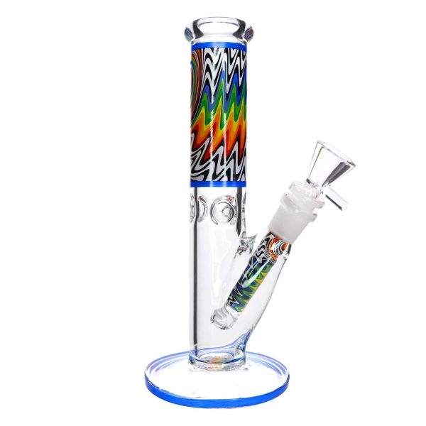 Smoke Cartel Wig Wag Straight Tube Bong