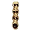 4" Skulls Ceramic Hand Pipe