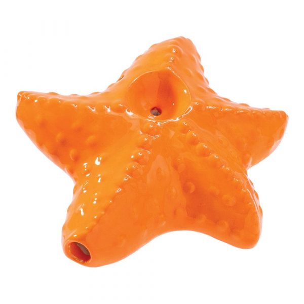 Starfish Ceramic Hand Pipe