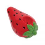 Strawberry Ceramic Hand Pipe | 3.5"