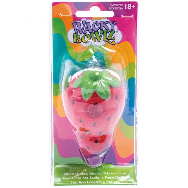 Strawberry Ceramic Hand Pipe | 3.5"